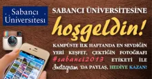 Sabancı Üniversitesine hoşgeldin!
