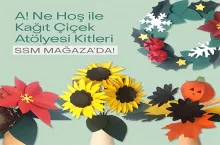 Müzeden yetişkinler için Kağıt Çiçek Yapım Atölyesi