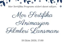 Mor Sertifika Animasyon Filmleri Lansmanı