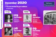 Profesyonel Yüksek Lisans Programları Webinar Serisi Başlıyor