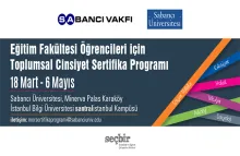 Eğitim Fakültesi Öğrencilerine Yönelik Sertifika Programı