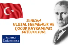 23 Nisan Ulusal Egemenlik ve Çocuk Bayramımızı kutluyoruz.