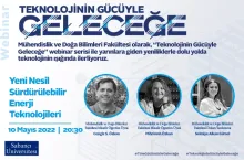 “Yeni Nesil Sürdürülebilir Enerji Teknolojileri” webinarı