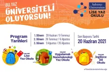 2021 Lise Yaz Okulları İçin Son Başvuru Tarihi 20 Haziran