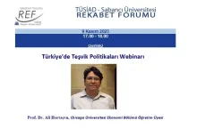 ERTELEME: Türkiye’de Teşvik Politikaları Webinarı